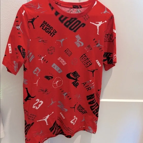 Lot of 2x [Jordan] & [adidas] Short-Sleeved Graphic T-Shirts Youth Sz Large/XL - Picture 5 of 14